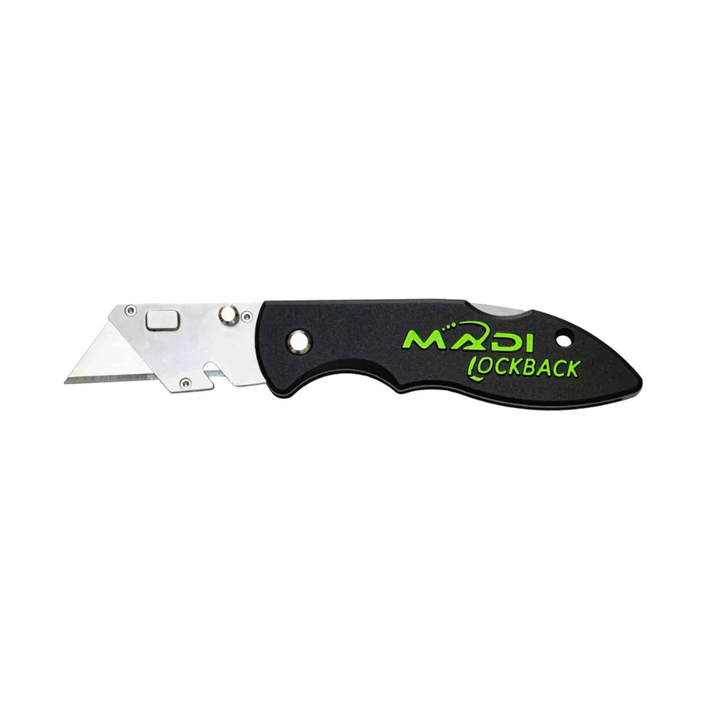 Madi Lineman Tools Lockback Quick Change Utility Knife from GME Supply